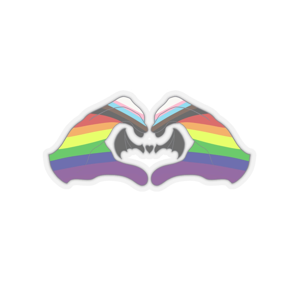 Heart Hands - Inclusive Pride Sticker