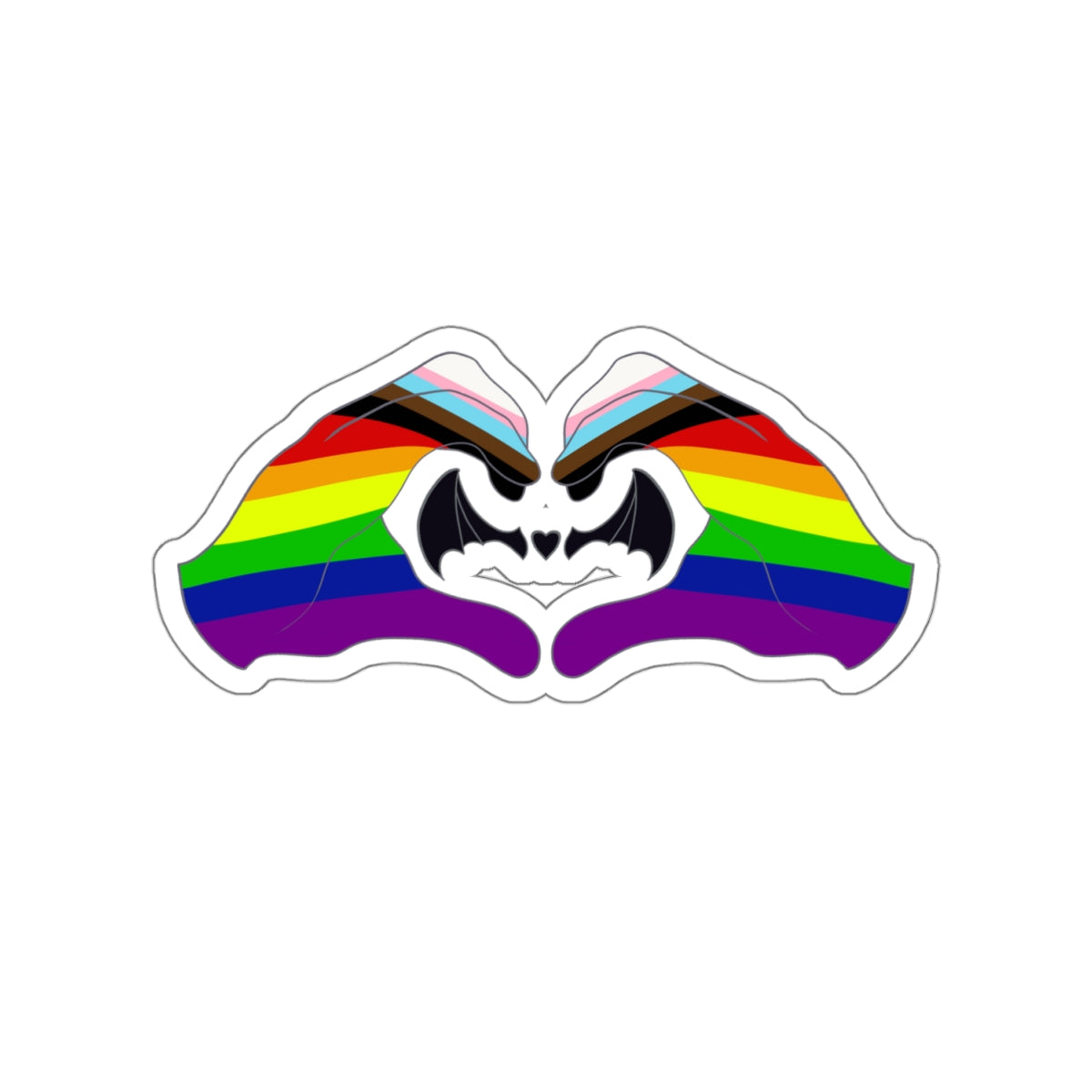 Heart Hands - Inclusive Pride Sticker