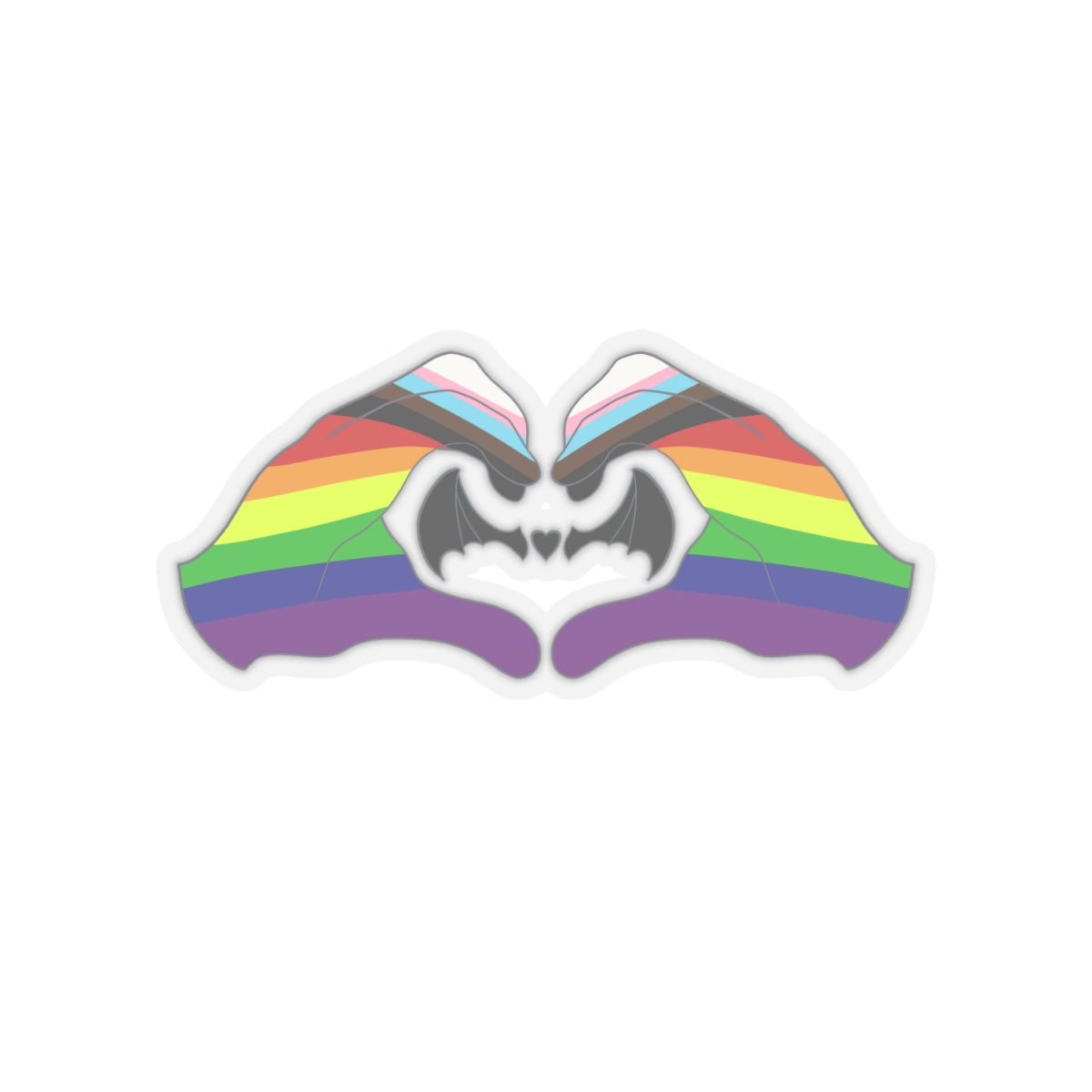 Heart Hands - Inclusive Pride Sticker