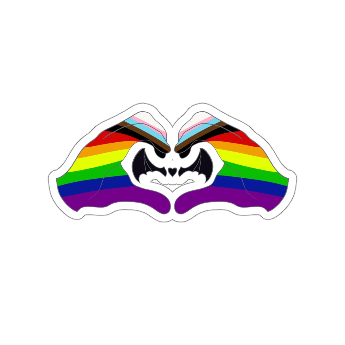 Heart Hands - Inclusive Pride Sticker