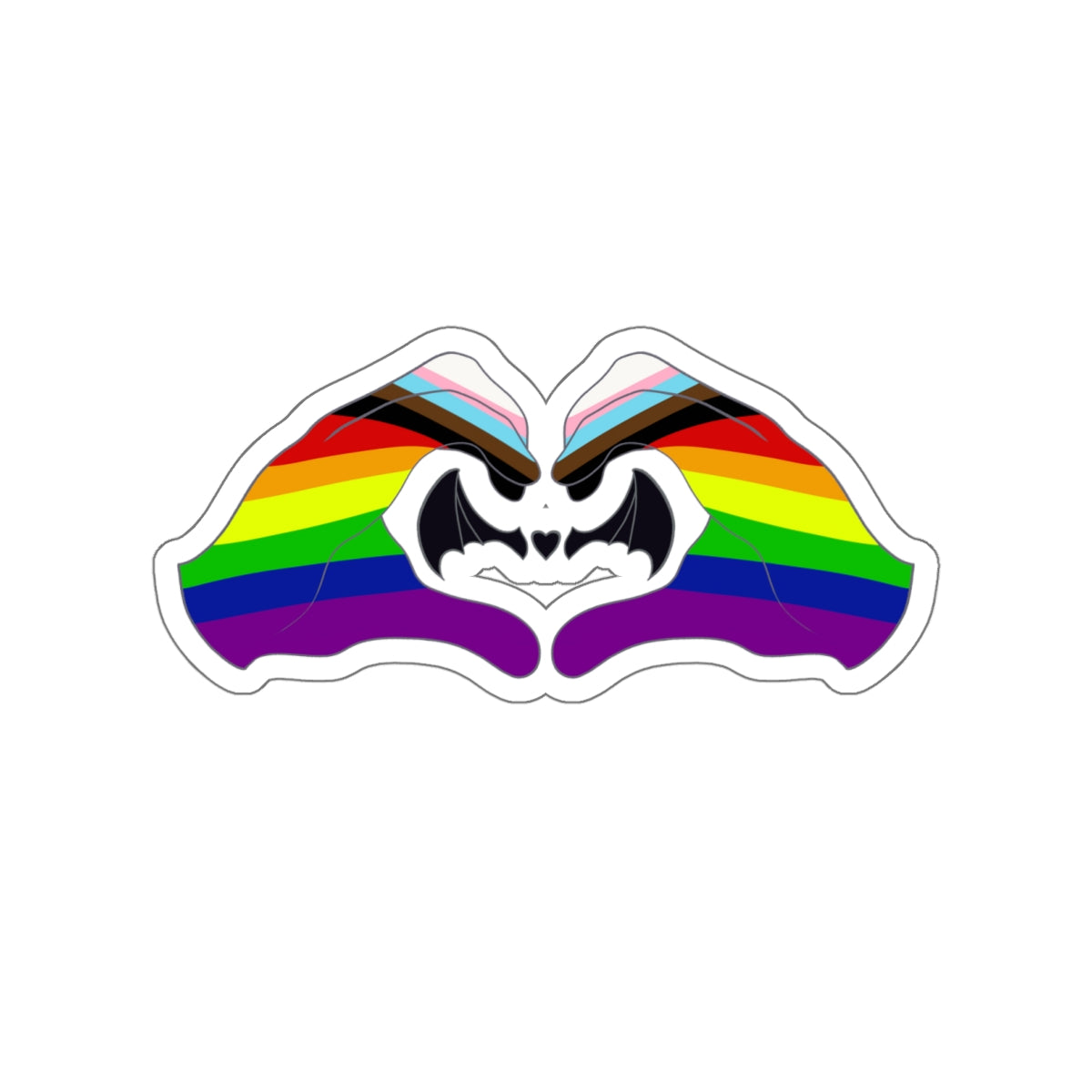 Heart Hands - Inclusive Pride Sticker