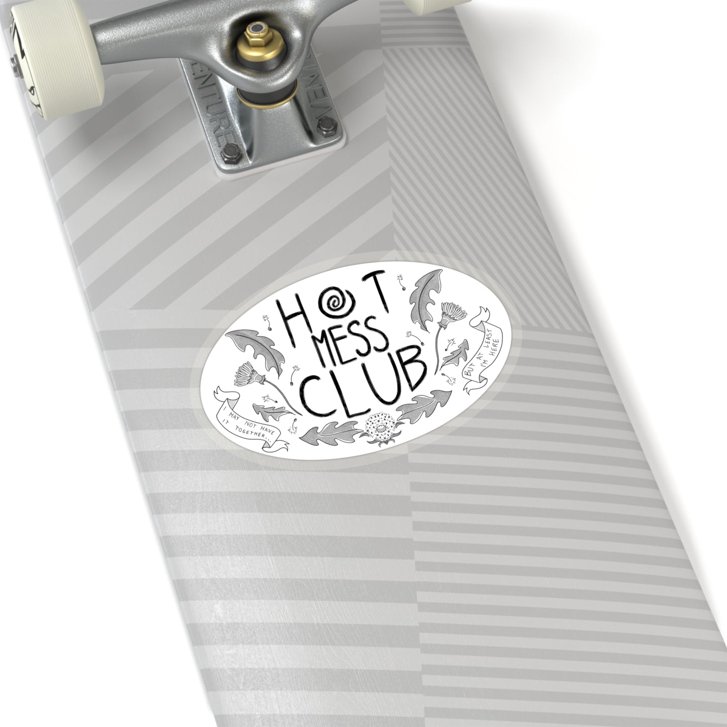 Hot Mess Club Sticker