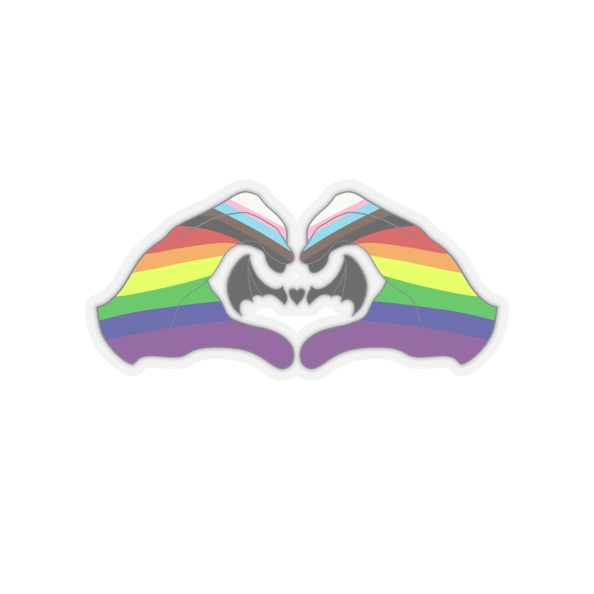 Heart Hands - Inclusive Pride Sticker