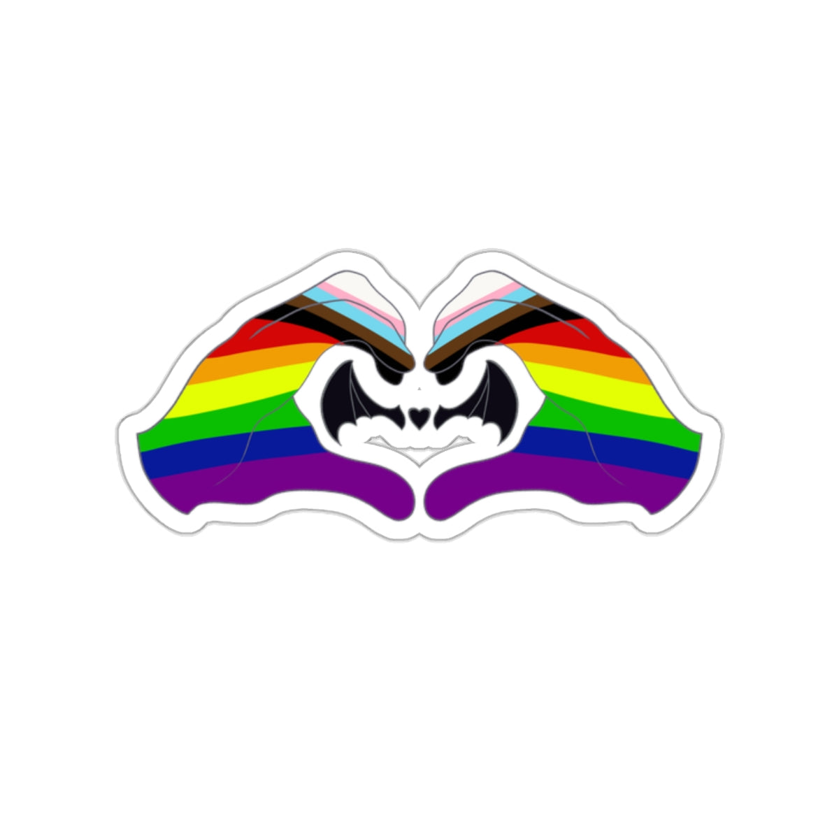 Heart Hands - Inclusive Pride Sticker