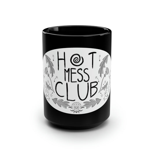 Hot Mess Club Mug, 15oz