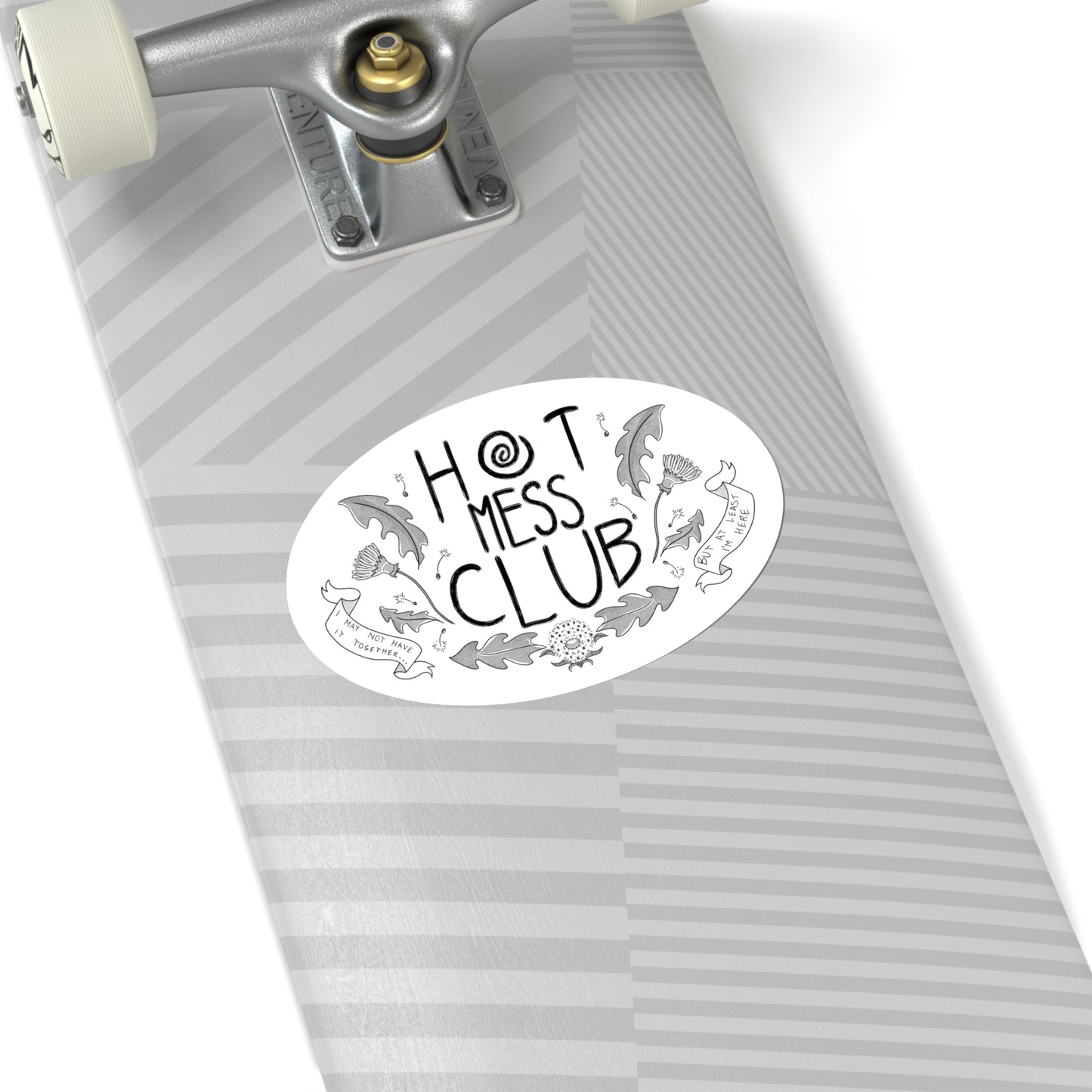 Hot Mess Club Sticker