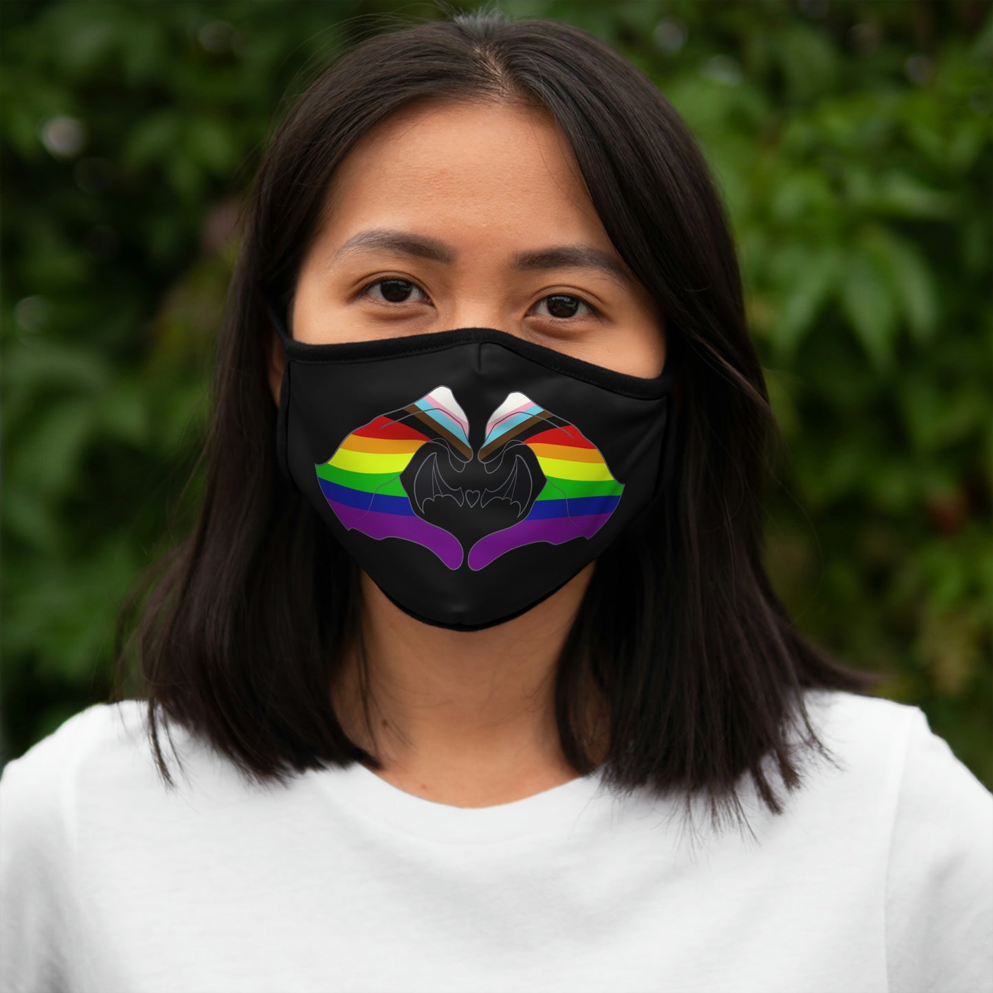 Heart Hands - Queer Pride Face Mask