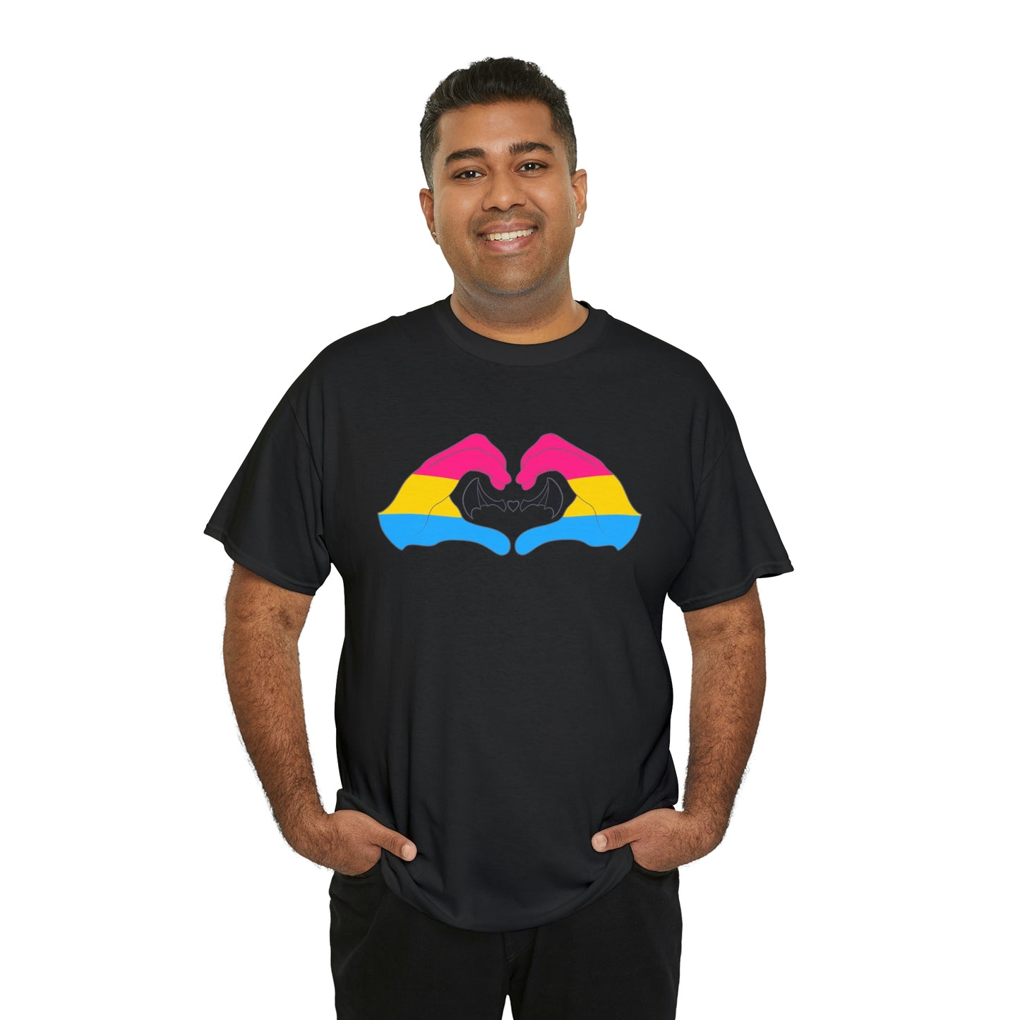 Heart Hands - Pansexual Pride Tee