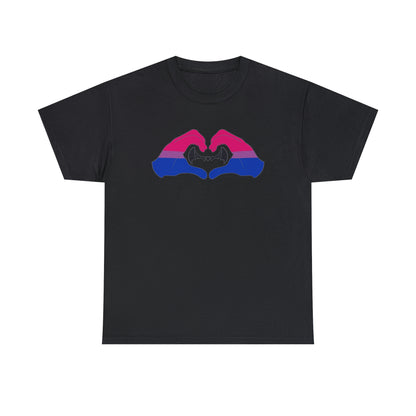 Heart Hands - Bisexual Pride Tee