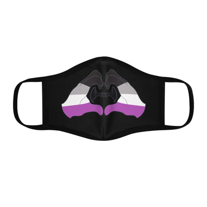 Heart Hands - Asexual Pride Face Mask