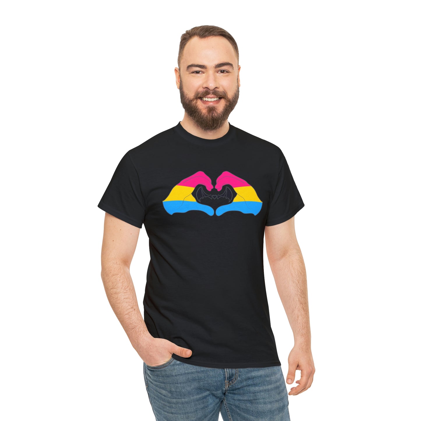 Heart Hands - Pansexual Pride Tee