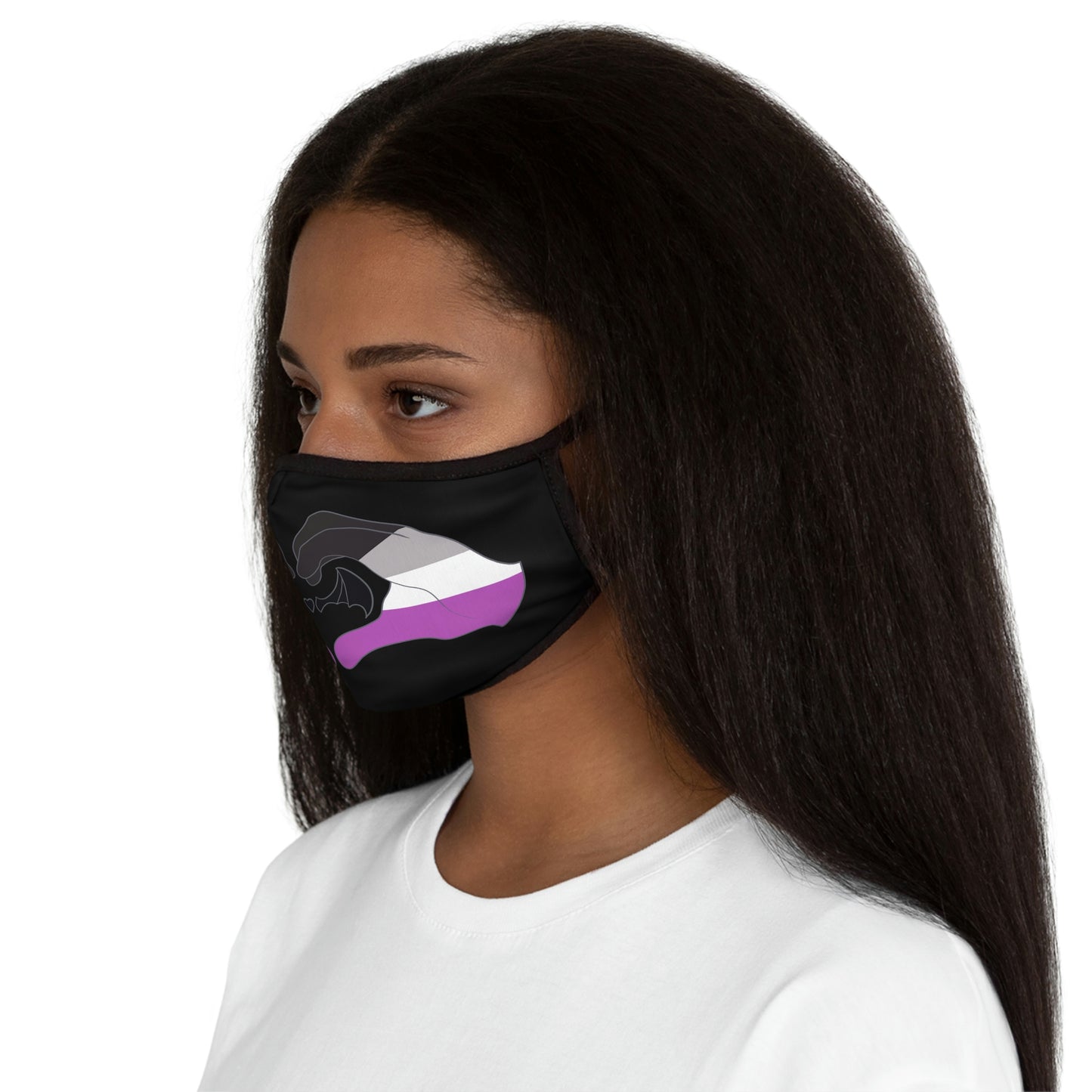 Heart Hands - Asexual Pride Face Mask