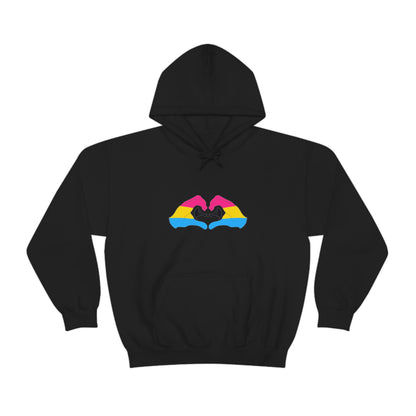 Heart Hands - Pansexual Pride Hoodie