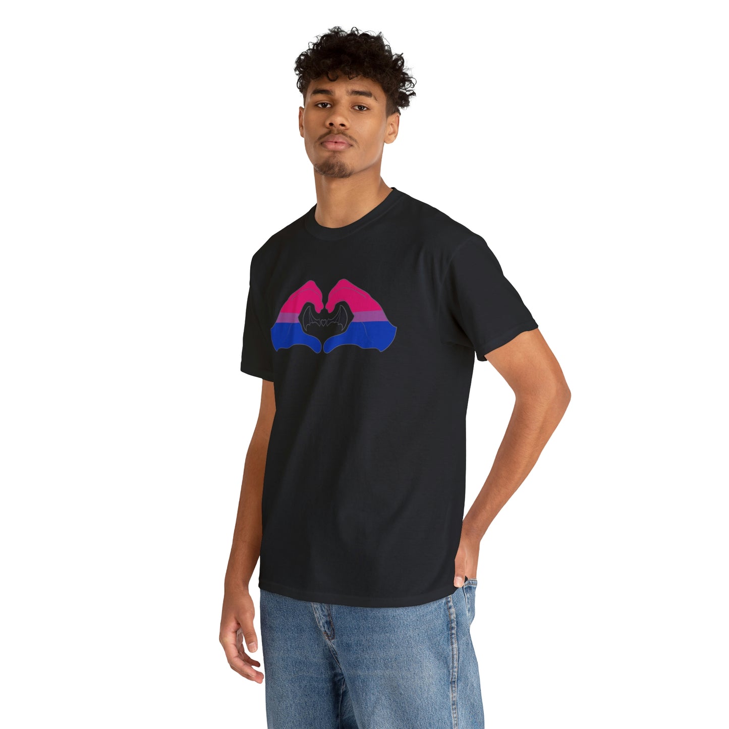 Heart Hands - Bisexual Pride Tee