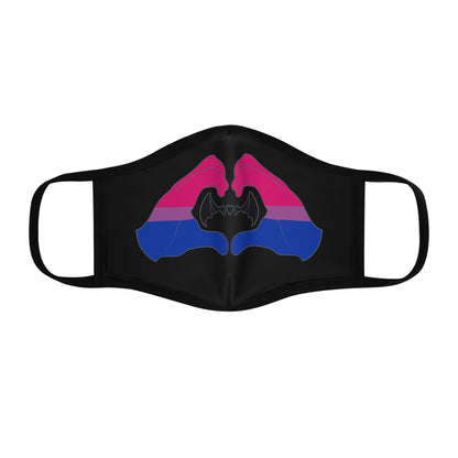 Heart Hands - Bisexual Pride Face Mask