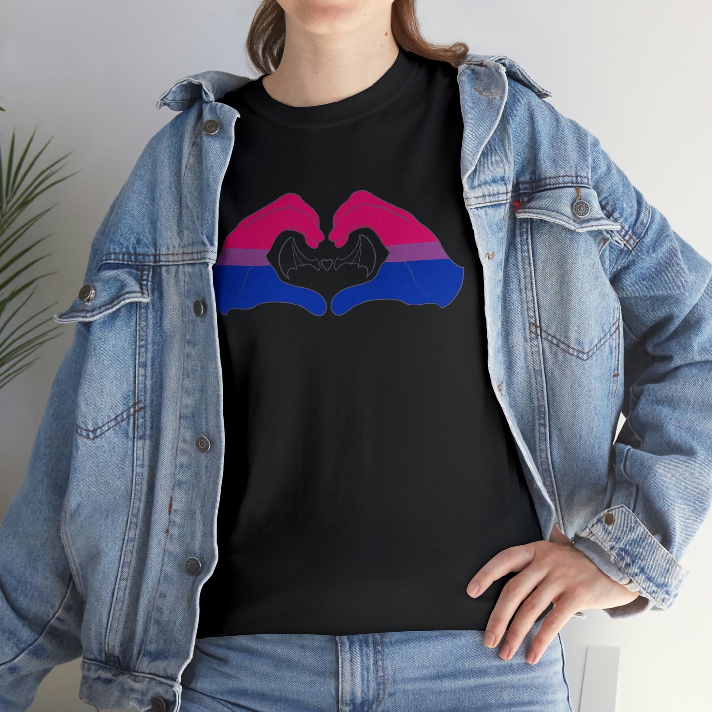 Heart Hands - Bisexual Pride Tee