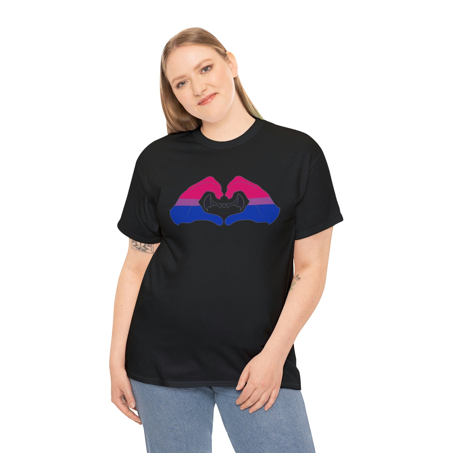 Heart Hands - Bisexual Pride Tee