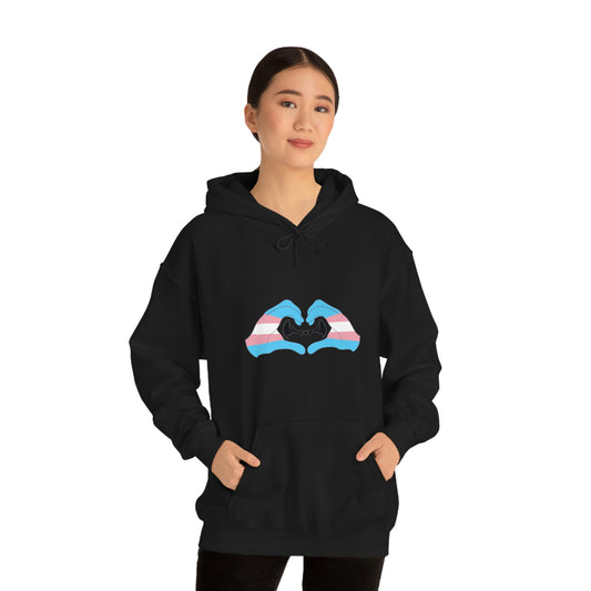 Heart Hands - Transgender Pride Hoodie