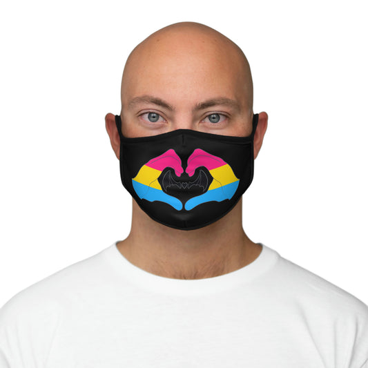 Heart Hands - Pansexual Pride Face Mask