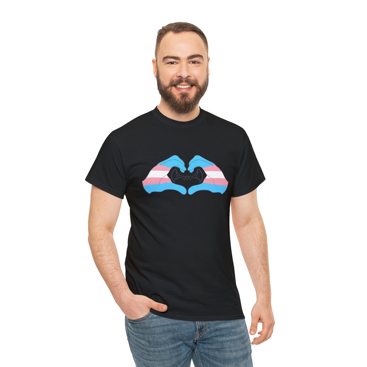 Hearts Hands - Transgender Pride Tee