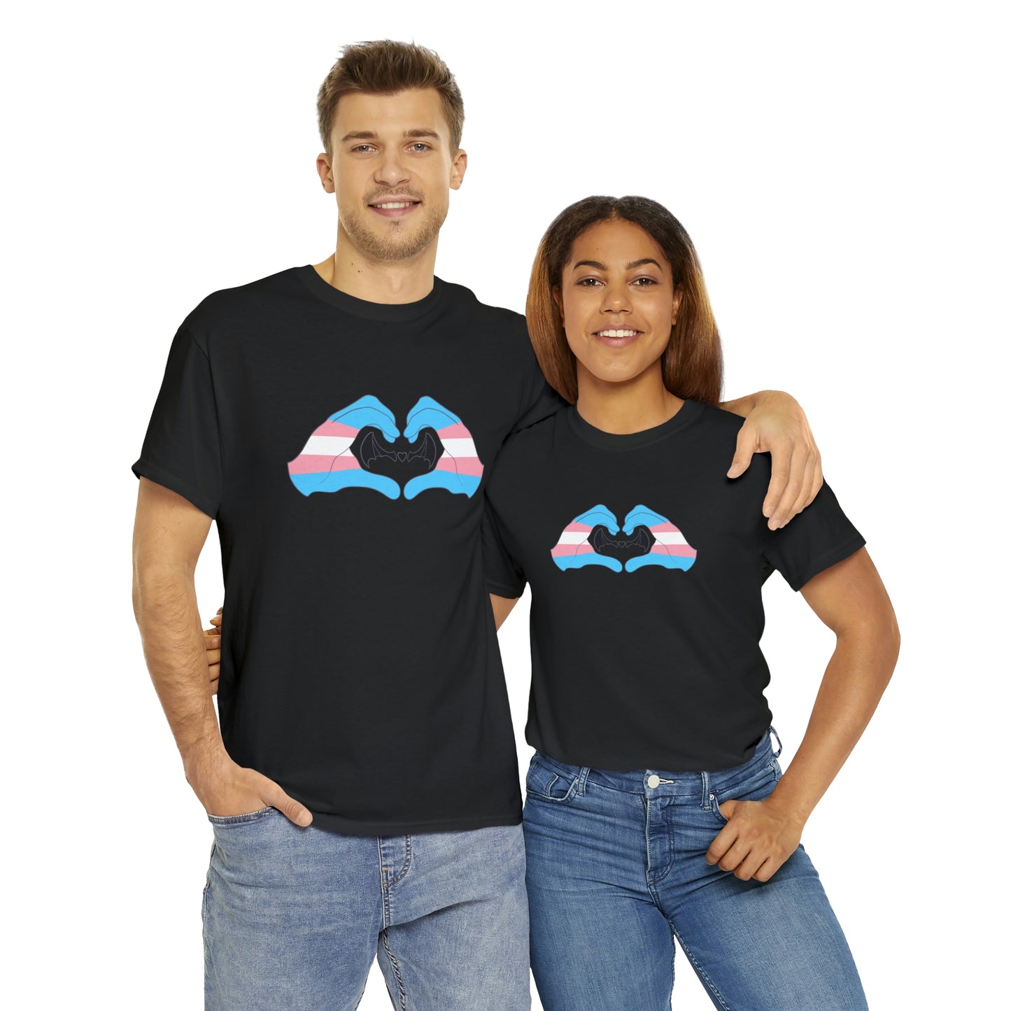 Hearts Hands - Transgender Pride Tee