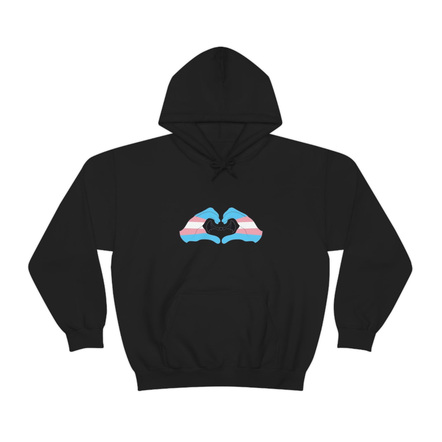 Heart Hands - Transgender Pride Hoodie