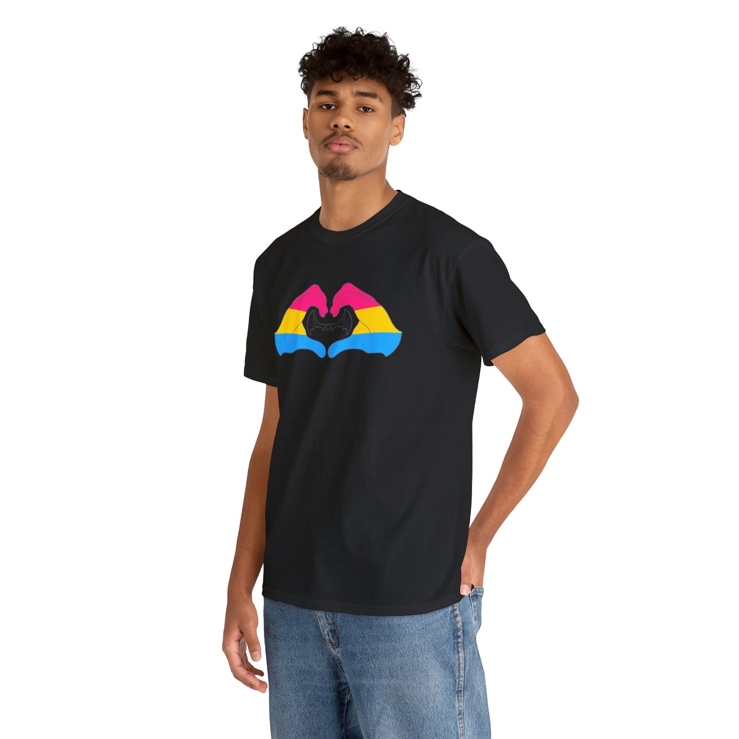 Heart Hands - Pansexual Pride Tee