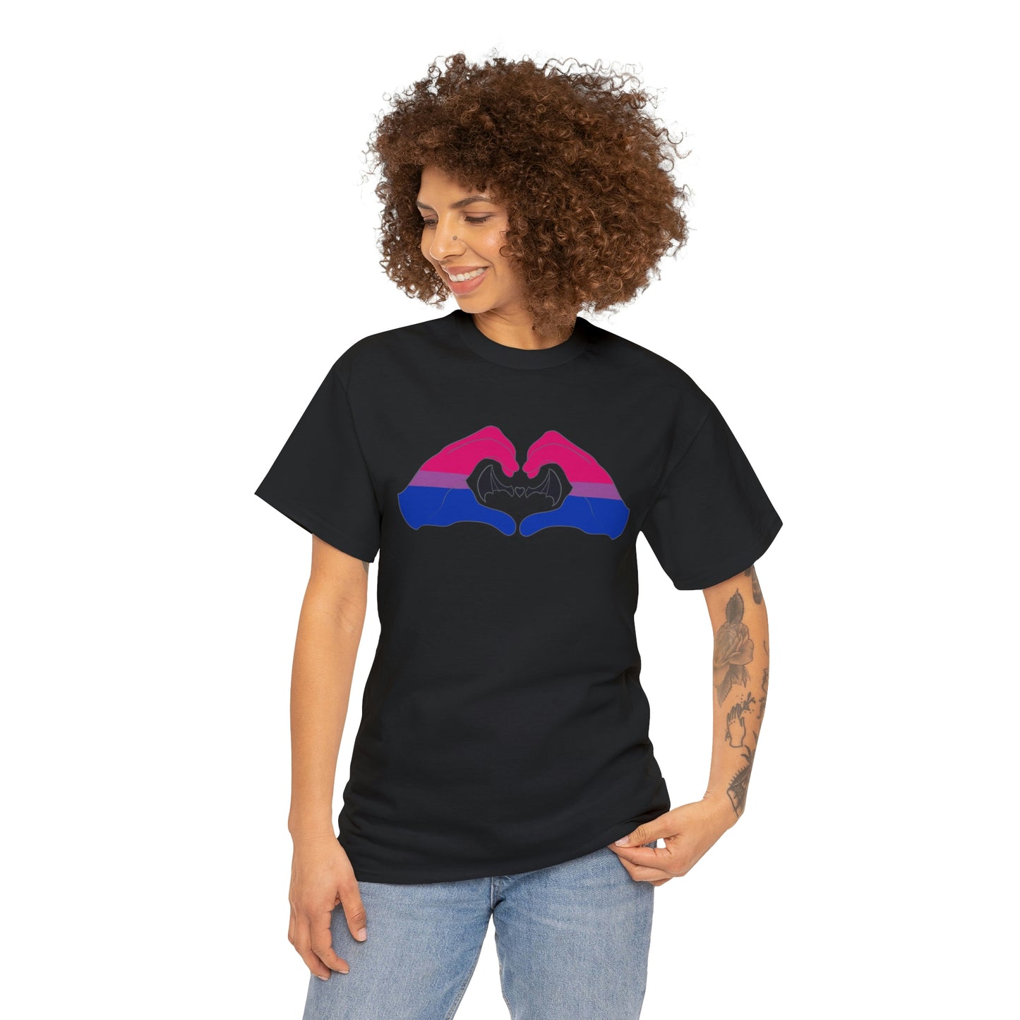 Heart Hands - Bisexual Pride Tee