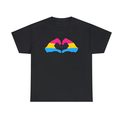 Heart Hands - Pansexual Pride Tee