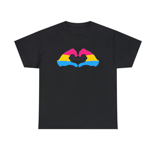 Heart Hands - Pansexual Pride Tee