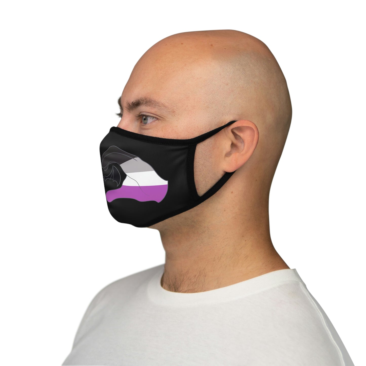 Heart Hands - Asexual Pride Face Mask